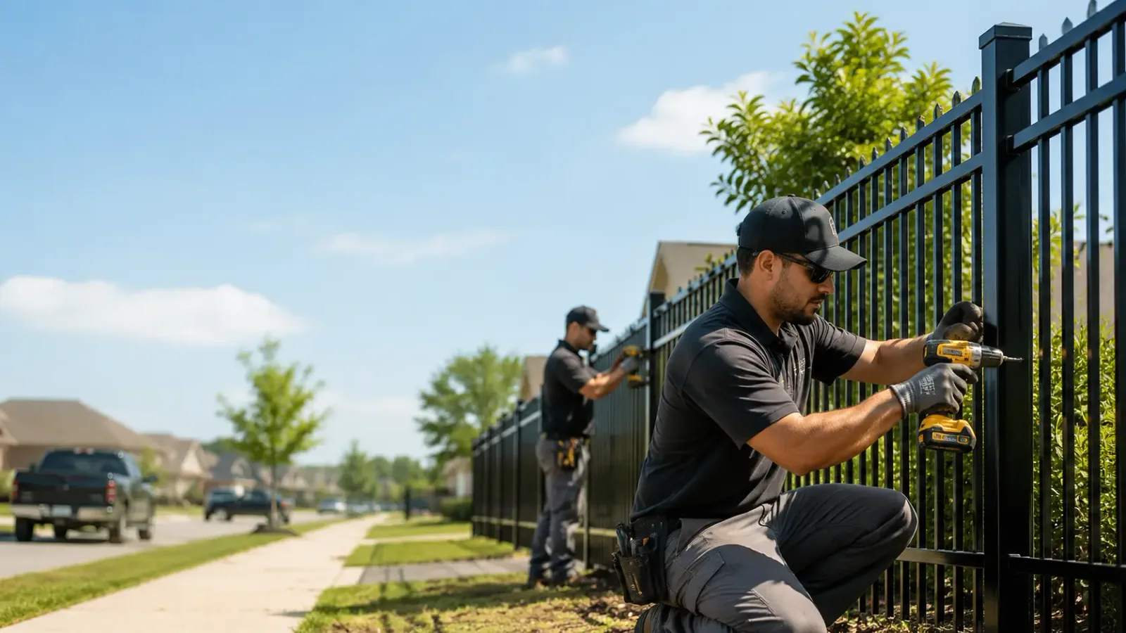 Metal Fence Installation in Geary, OK